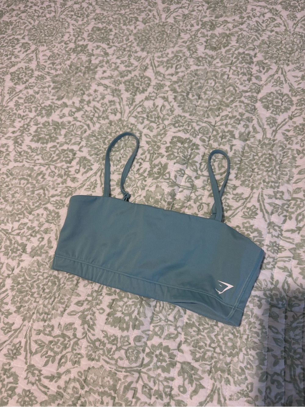 Gymshark baby blue sports bra